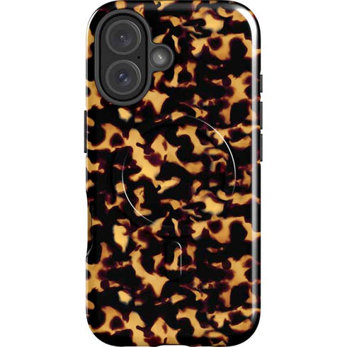 Tortoise Shell iPhone 16 Magsafe Impact Case